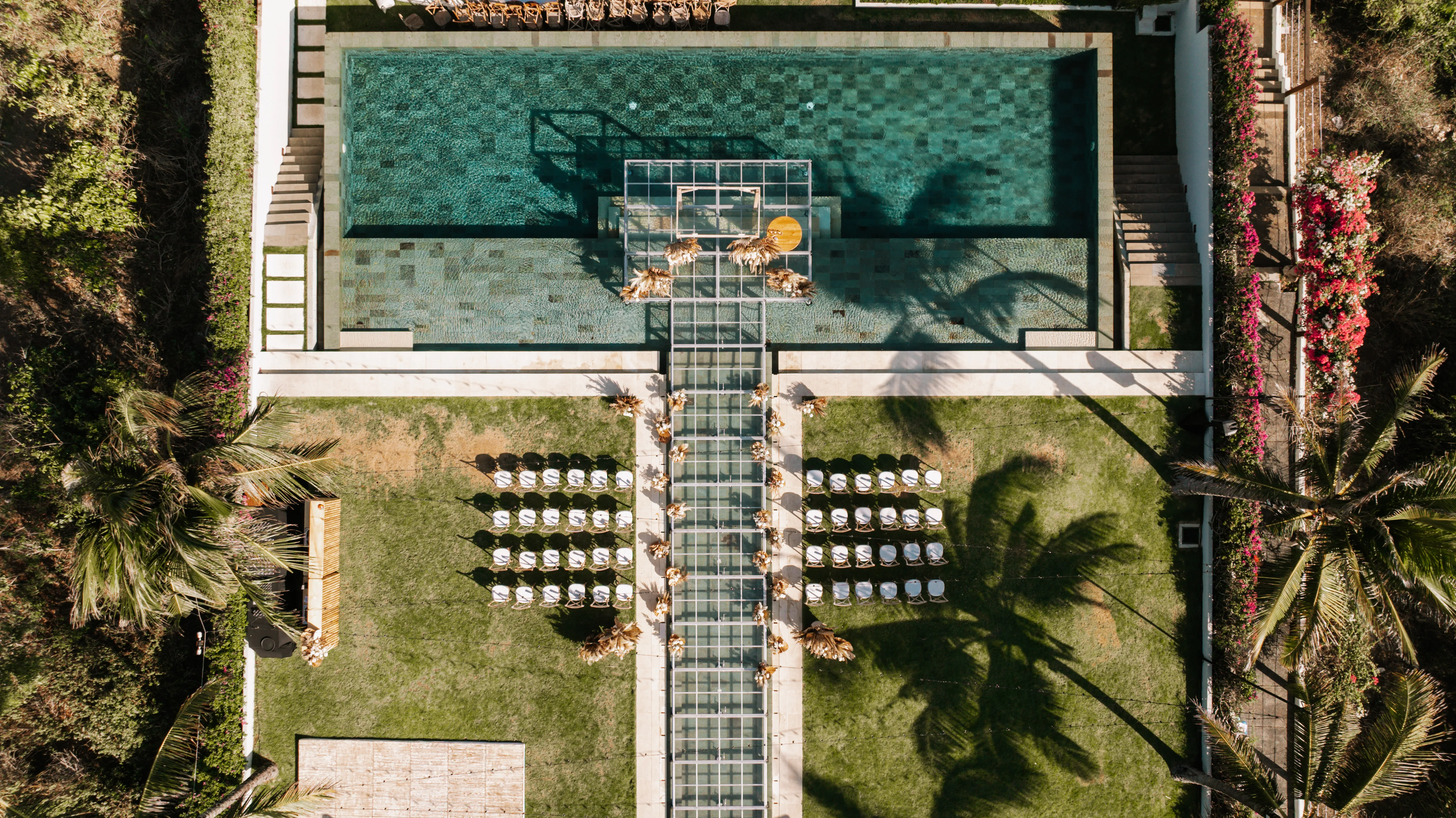 Ocean-facing event lawn